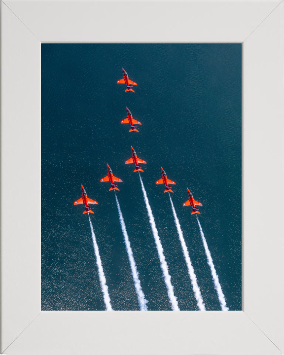 RAF Red Arrows In Formation Over the Sea 2026 Photo Print - Posters, Prints, & Visual Artwork - by Hampshire Prints (image 5 of 9)