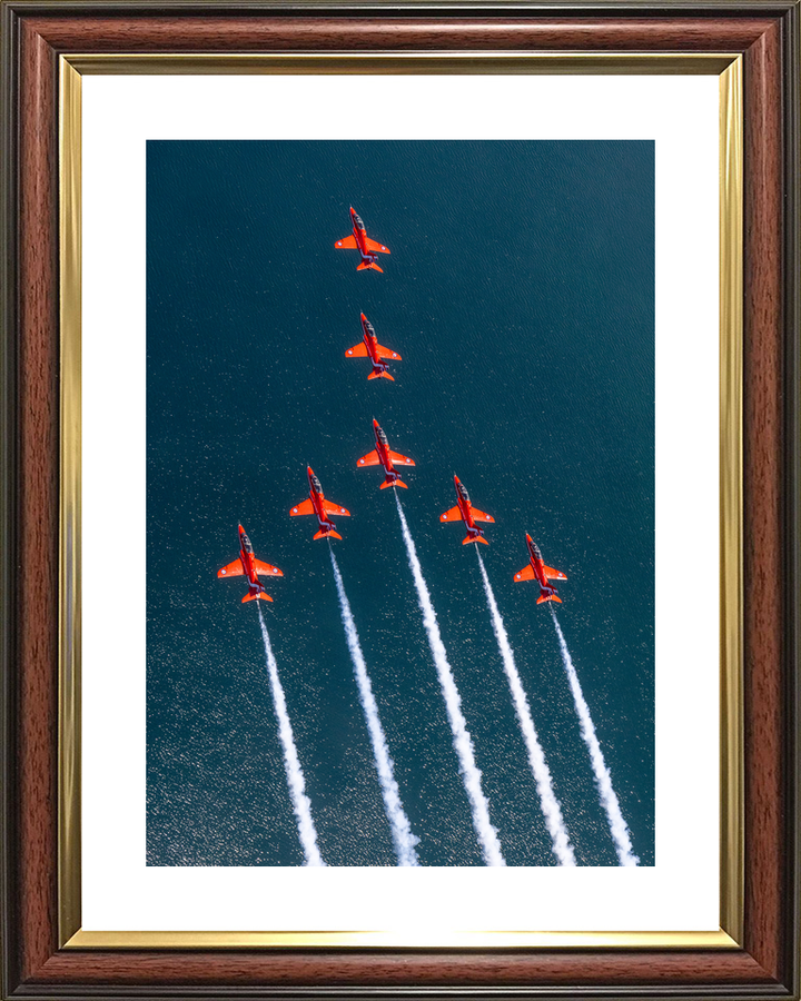 RAF Red Arrows In Formation Over the Sea 2026 Photo Print - Posters, Prints, & Visual Artwork - by Hampshire Prints (image 8 of 9)
