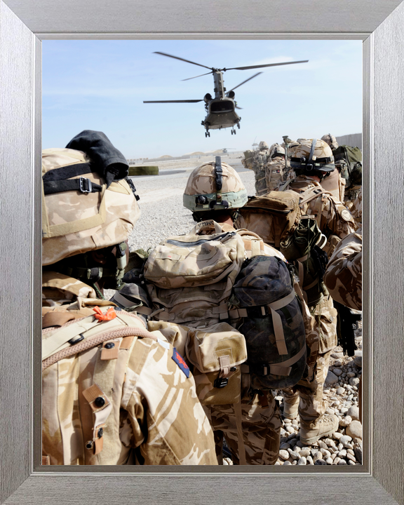 British Army 1 Royal Welsh Chinook Nad-e Ali January 2010