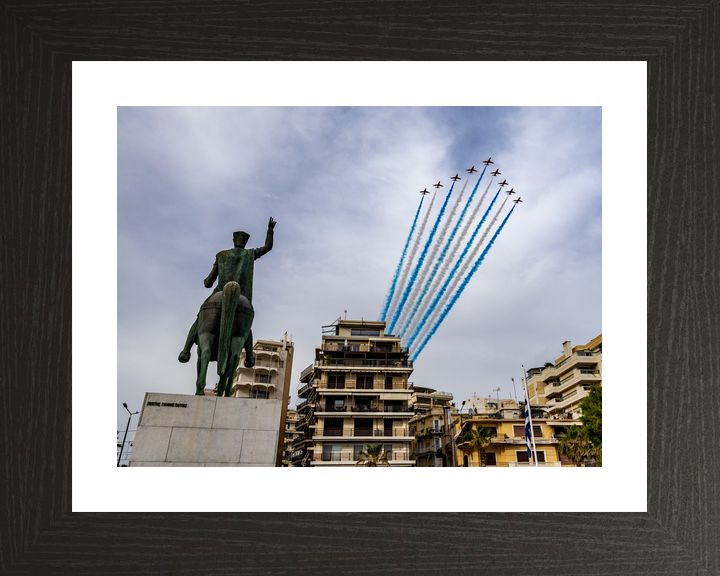 RAF Red Arrows Displaying Over Athens May 2026 Photo Print - Posters, Prints, & Visual Artwork - by Hampshire Prints (image 2 of 9)
