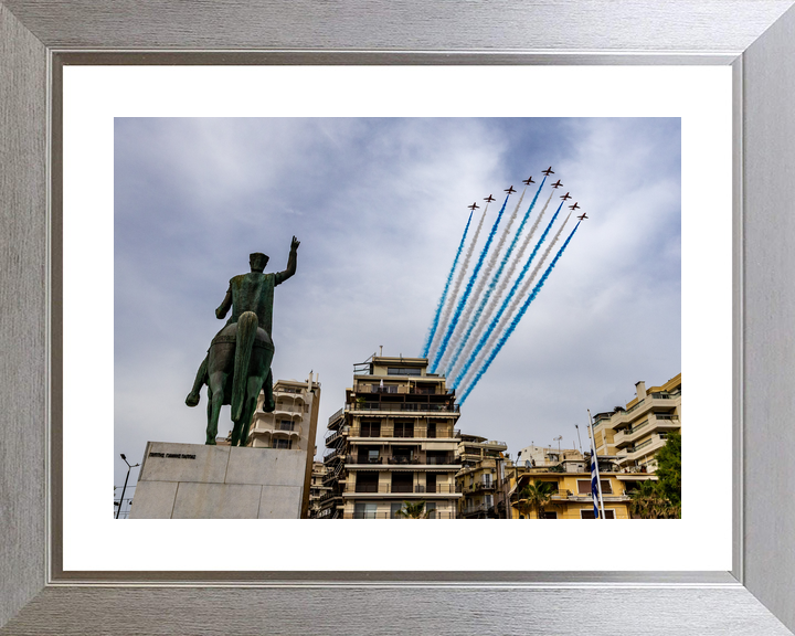 RAF Red Arrows Displaying Over Athens May 2026 Photo Print - Posters, Prints, & Visual Artwork - by Hampshire Prints (image 6 of 9)