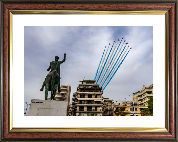 RAF Red Arrows Displaying Over Athens May 2026 Photo Print - Posters, Prints, & Visual Artwork - by Hampshire Prints (image 8 of 9)