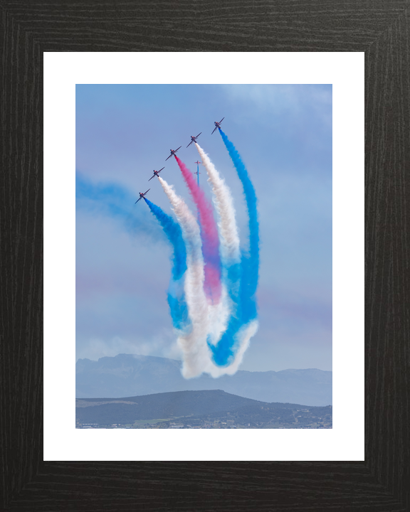 RAF Red Arrows Display Over Greece April 2026 Photo Print - Posters, Prints, & Visual Artwork - by Hampshire Prints (image 2 of 9)