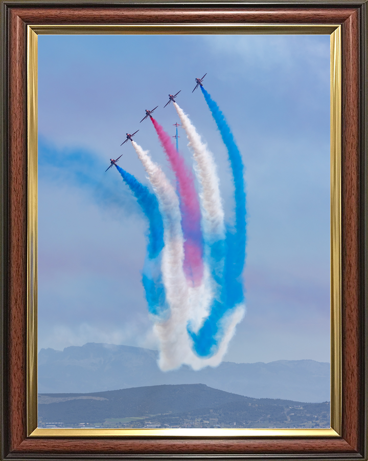 RAF Red Arrows Display Over Greece April 2026 Photo Print - Posters, Prints, & Visual Artwork - by Hampshire Prints (image 9 of 9)