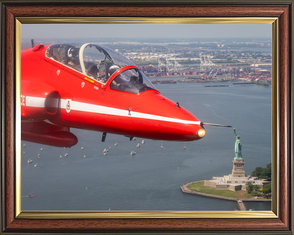 RAF Red Arrows Hawk Over New York 2026