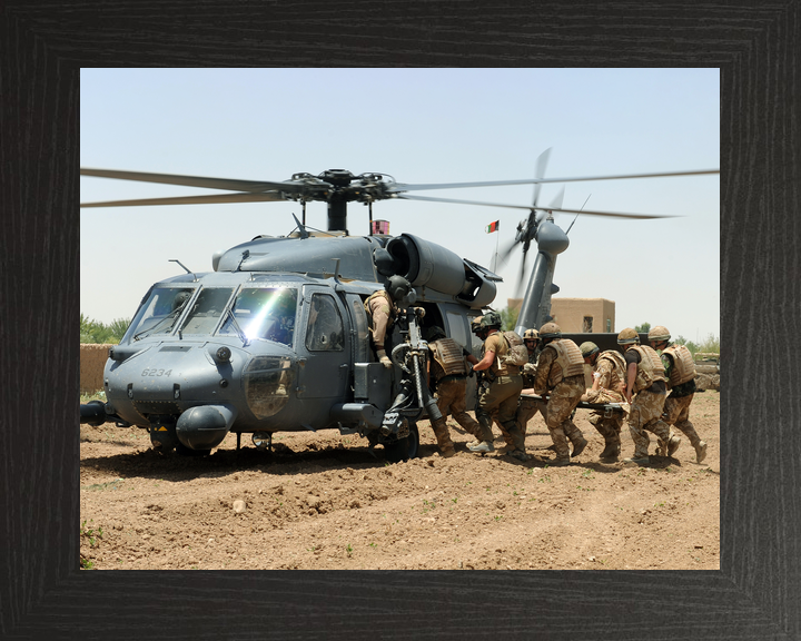British Army 1 Welsh Guards Casualty to Black Hawk June 2009