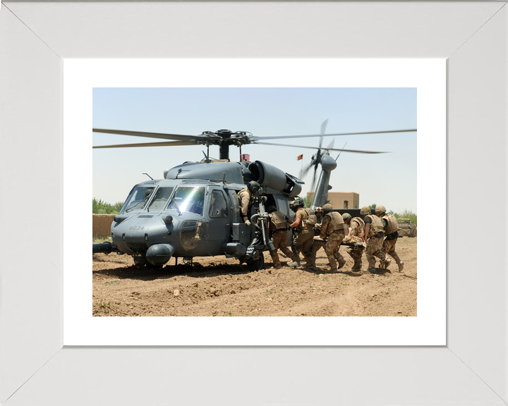British Army 1 Welsh Guards Casualty to Black Hawk June 2009