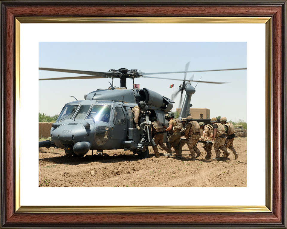 British Army 1 Welsh Guards Casualty to Black Hawk June 2009