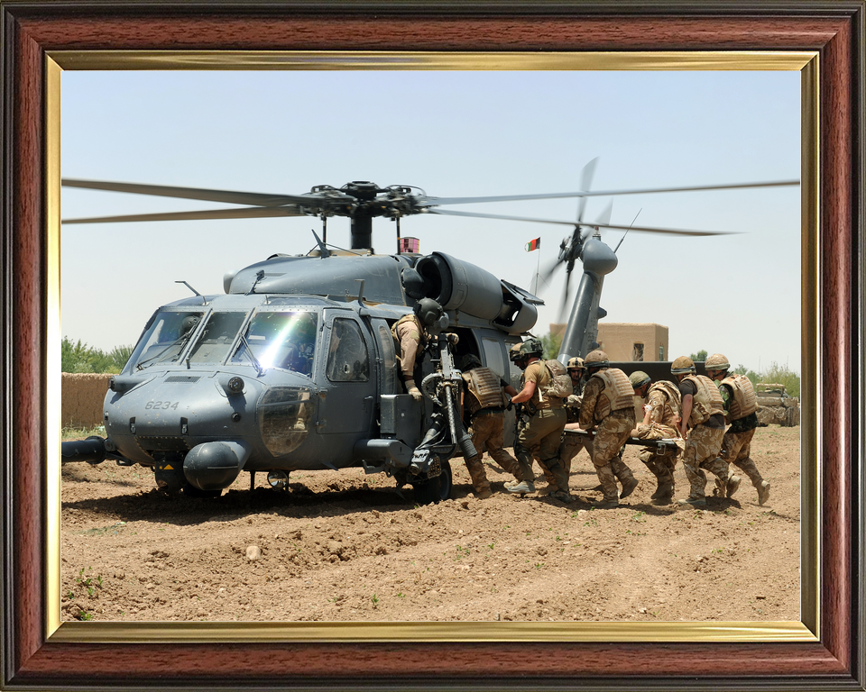 British Army 1 Welsh Guards Casualty to Black Hawk June 2009