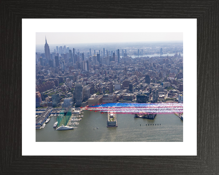 RAF Red Arrows Over New York Skyline 2026