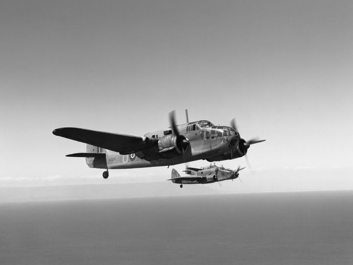 RAF Bristol Beaufort Mark Is in Formation Photo Print - Royal Air Force Aircraft Hampshire Prints 6 x 4 No Frame No