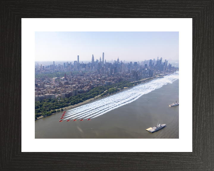 RAF Red Arrows Over Hudson River 2026
