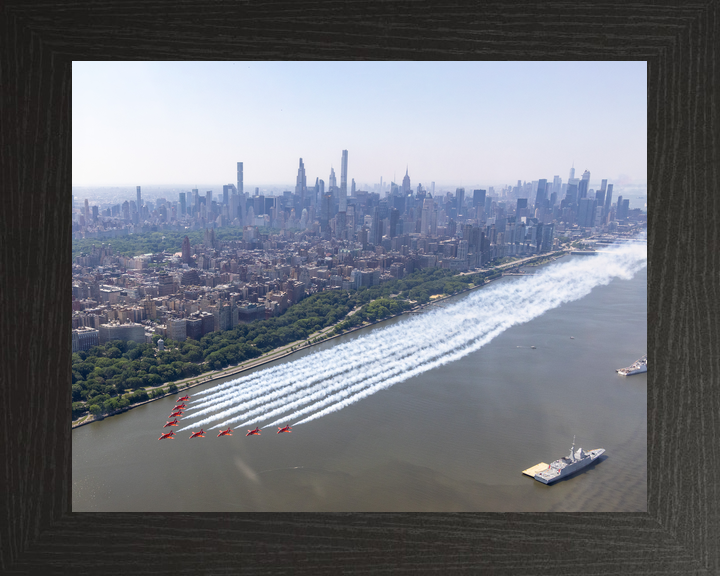 RAF Red Arrows Over Hudson River 2026