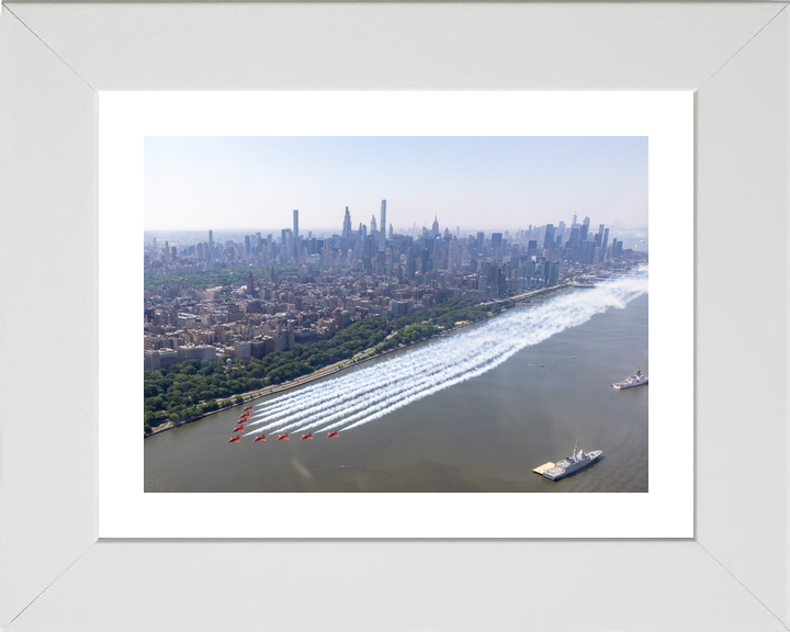 RAF Red Arrows Over Hudson River 2026