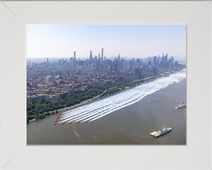 RAF Red Arrows Over Hudson River 2026