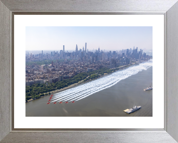 RAF Red Arrows Over Hudson River 2026