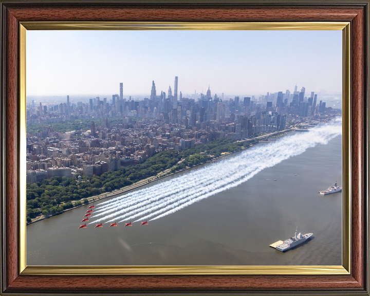 RAF Red Arrows Over Hudson River 2026