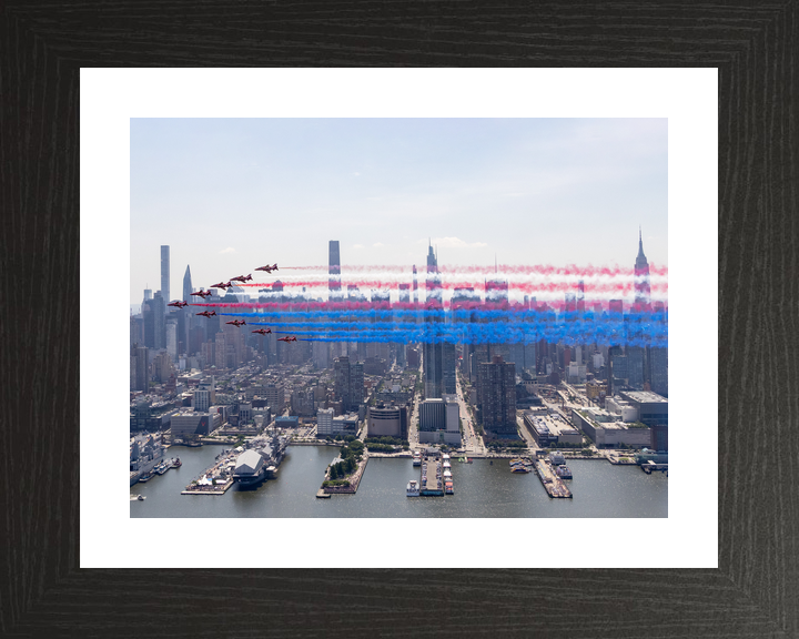 RAF Red Arrows Over Hudson River 4th July 2026