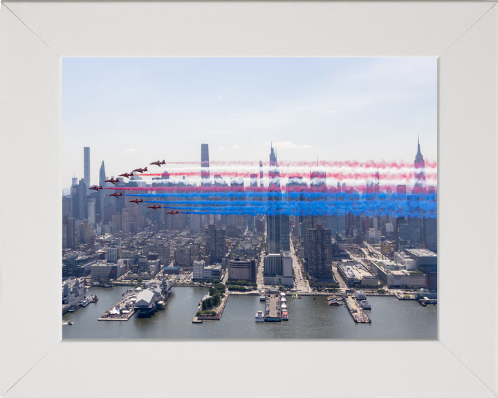 RAF Red Arrows Over Hudson River 4th July 2026