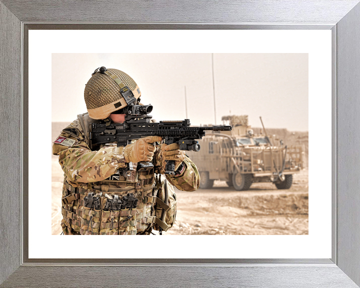 British Army 9 Para Squadron RE Aiming Route Trident 2010
