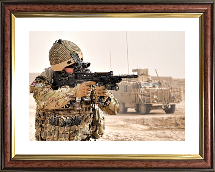 British Army 9 Para Squadron RE Aiming Route Trident 2010