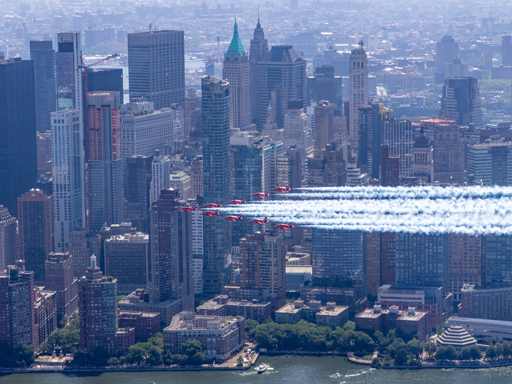 RAF Red Arrows 250th Anniversary of America 2026