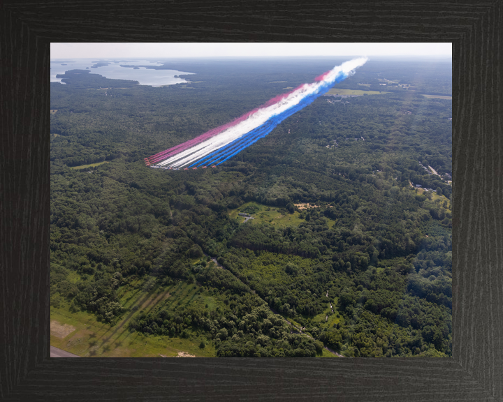 RAF Red Arrows Fly Over Boston 2026