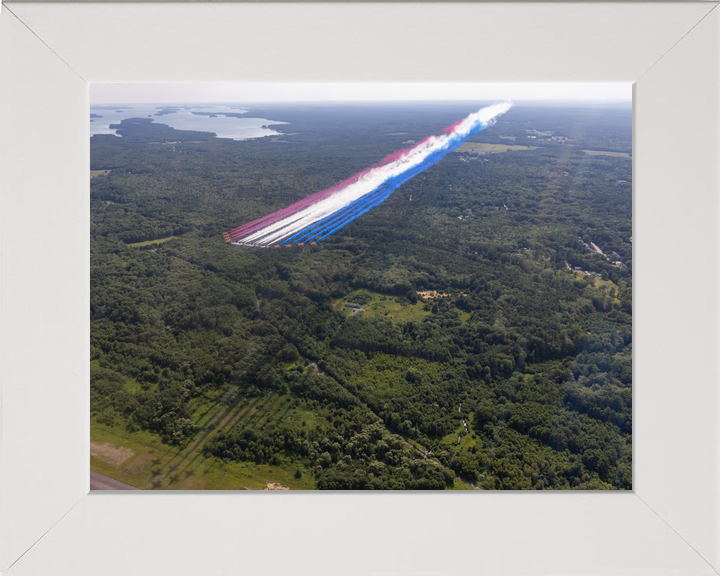 RAF Red Arrows Fly Over Boston 2026