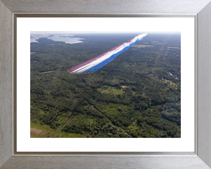 RAF Red Arrows Fly Over Boston 2026