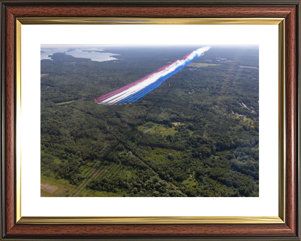 RAF Red Arrows Fly Over Boston 2026