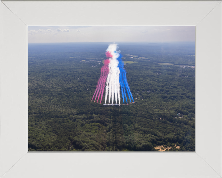 RAF Red Arrows Fly Over Boston July 2026