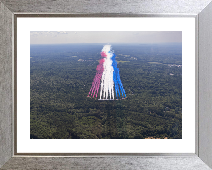 RAF Red Arrows Fly Over Boston July 2026