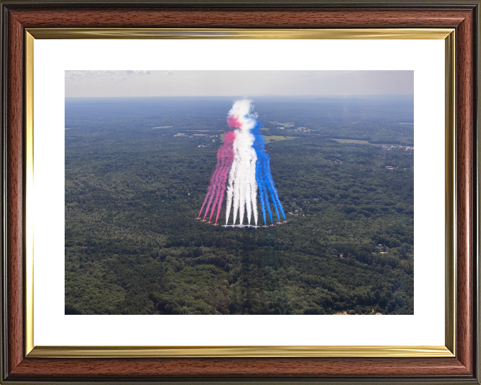 RAF Red Arrows Fly Over Boston July 2026
