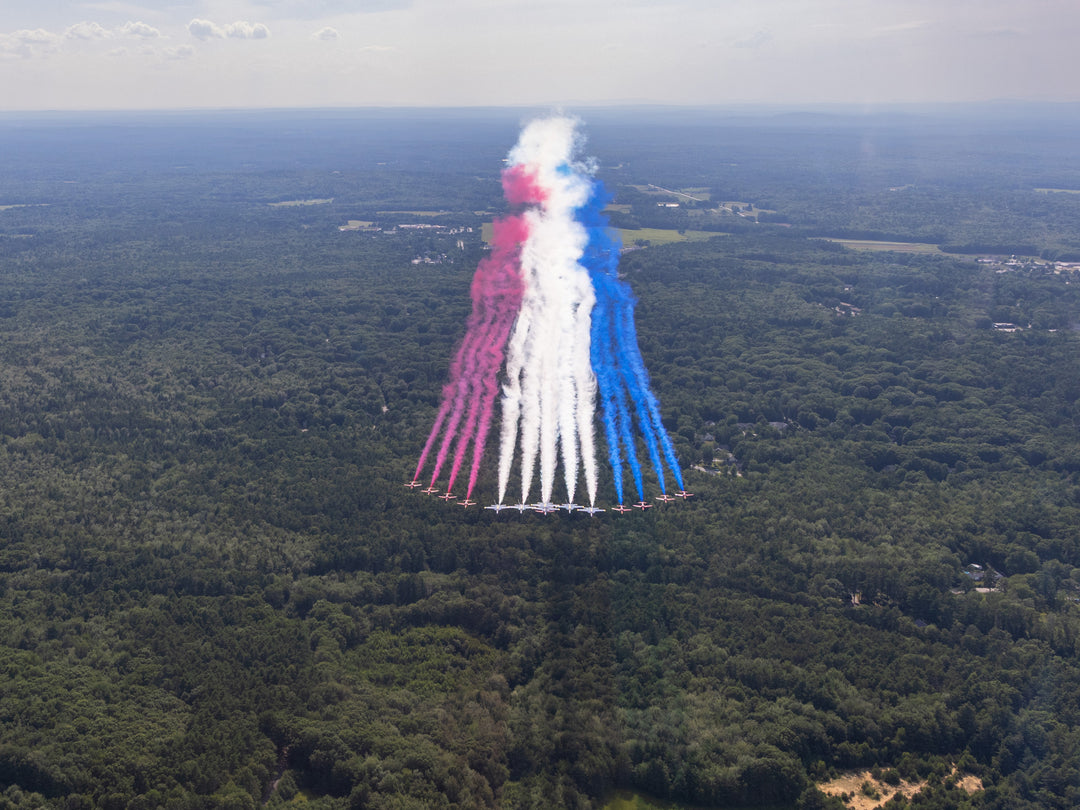 RAF Red Arrows Fly Over Boston July 2026