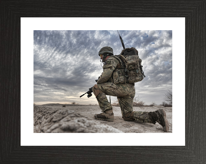 British Army 2 PARA Rooftop Watch Char Coucha 2011