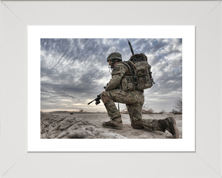 British Army 2 PARA Rooftop Watch Char Coucha 2011