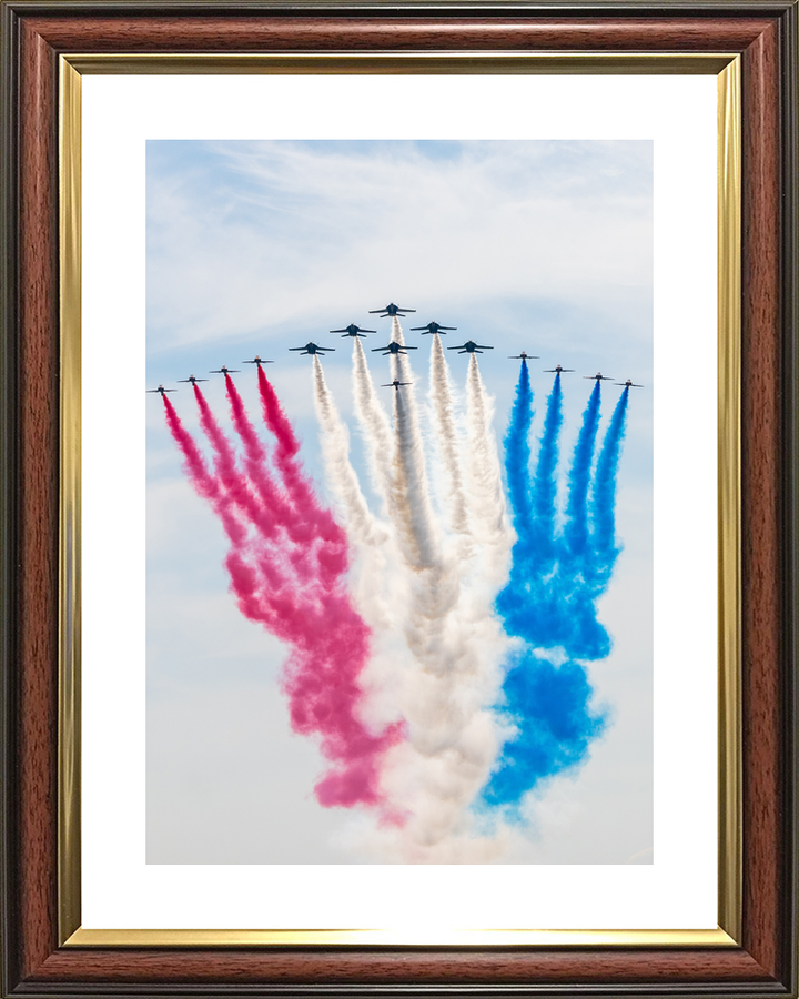 RAF Red Arrows Fly Over Brunswick USA 2026