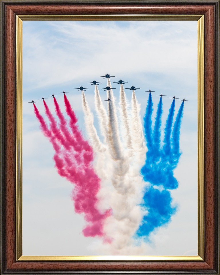 RAF Red Arrows Fly Over Brunswick USA 2026
