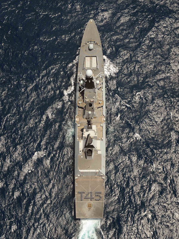 HMS Dauntless D33 Type 45 Destroyer August 2012