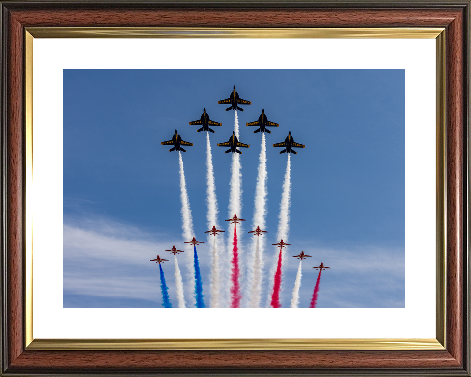 RAF Red Arrows and Blue Angels Over Brunswick 2026