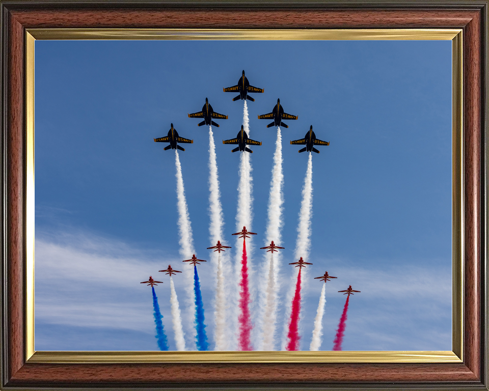 RAF Red Arrows and Blue Angels Over Brunswick 2026