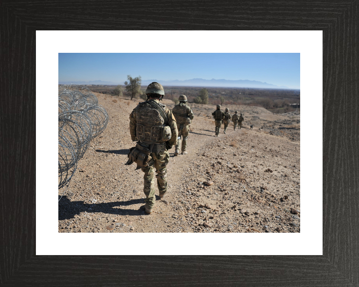 British Army 1 YORKS Patrol Nahr-e Saraj January 2012