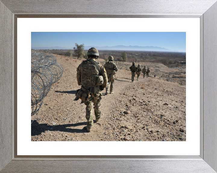 British Army 1 YORKS Patrol Nahr-e Saraj January 2012