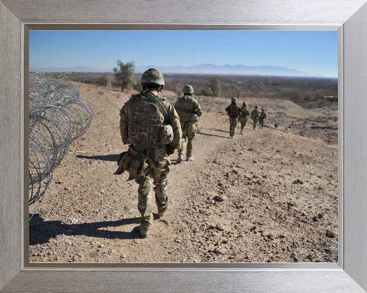 British Army 1 YORKS Patrol Nahr-e Saraj January 2012