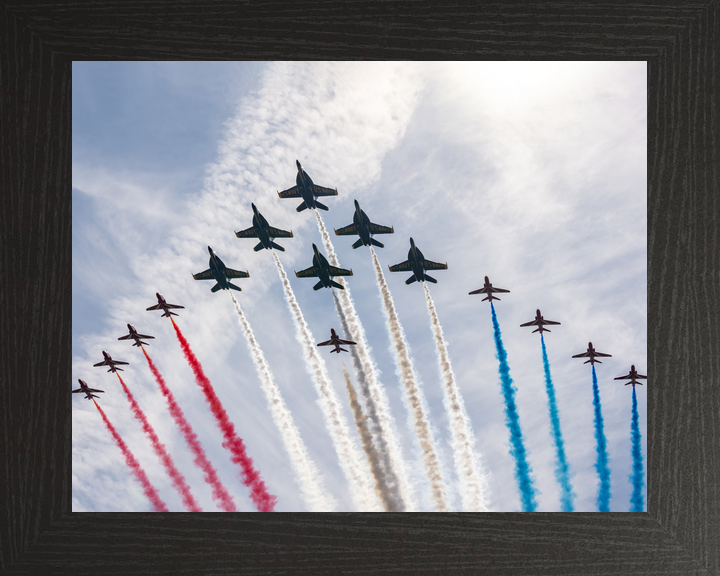 RAF Red Arrows and Blue Angels Over Brunswick USA 2026