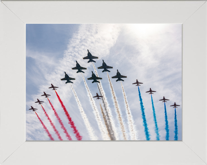 RAF Red Arrows and Blue Angels Over Brunswick USA 2026