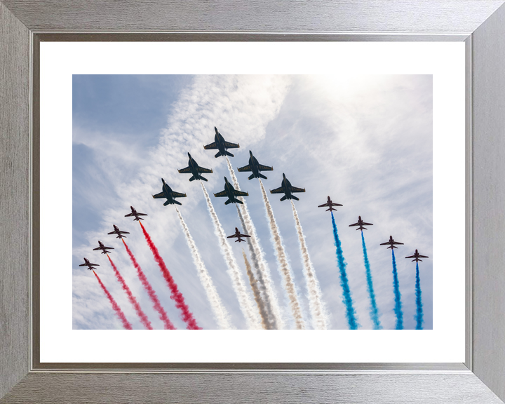 RAF Red Arrows and Blue Angels Over Brunswick USA 2026