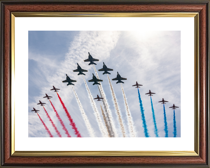 RAF Red Arrows and Blue Angels Over Brunswick USA 2026