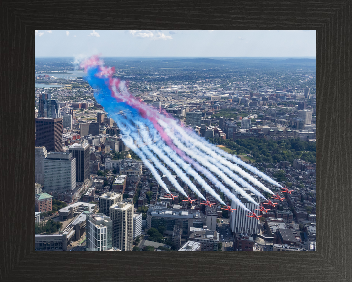 RAF Red Arrows Boston Fly Over July 2026