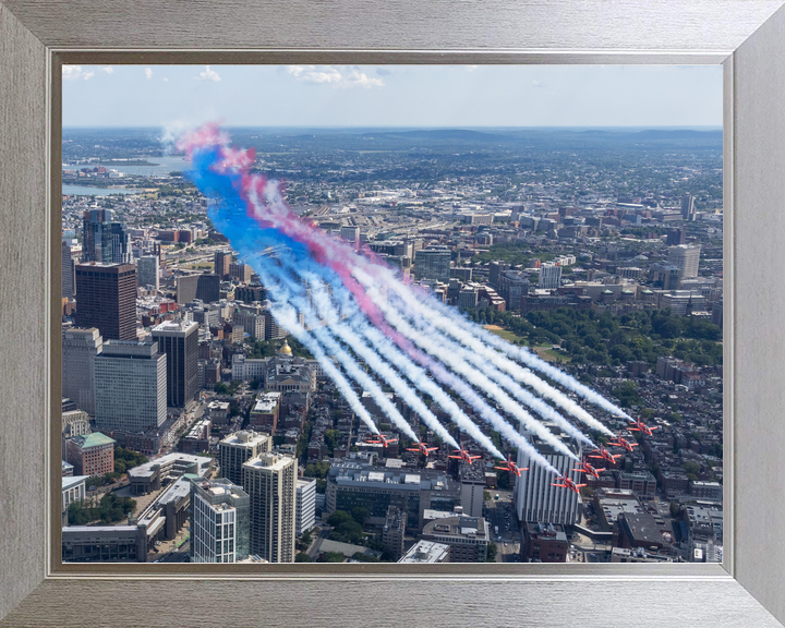 RAF Red Arrows Boston Fly Over July 2026